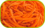 Carrot julienne 250g
