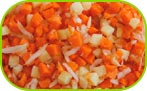 Carrot, onion, potato diced 500g