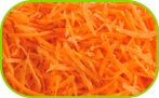 Carrot shredded 250g