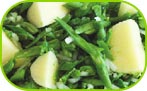 Green bean, onion, potato mix 500g